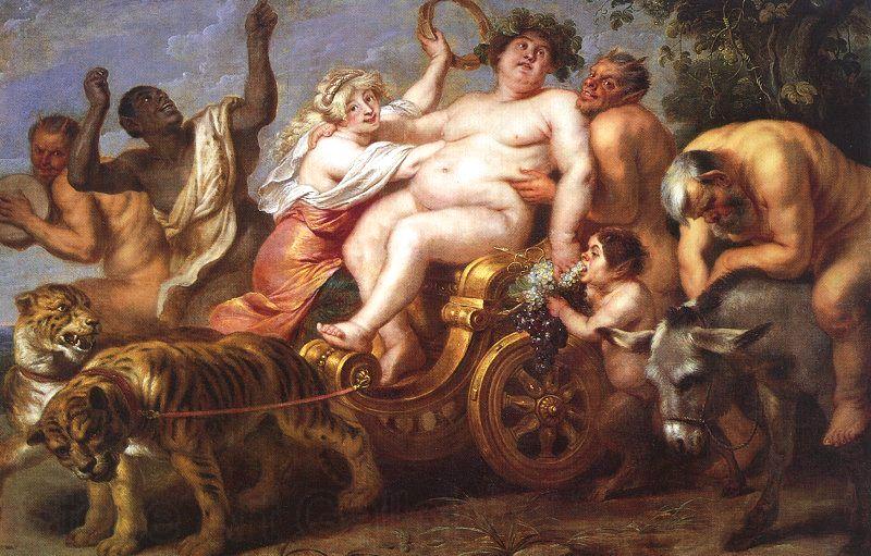 Cornelis de Vos The Triumph of Bacchus Spain oil painting art